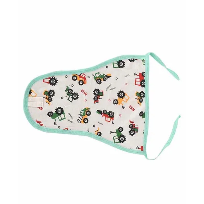 Adore Pure Cotton Langot Vehicle Print Pack of 6 – Multicolour