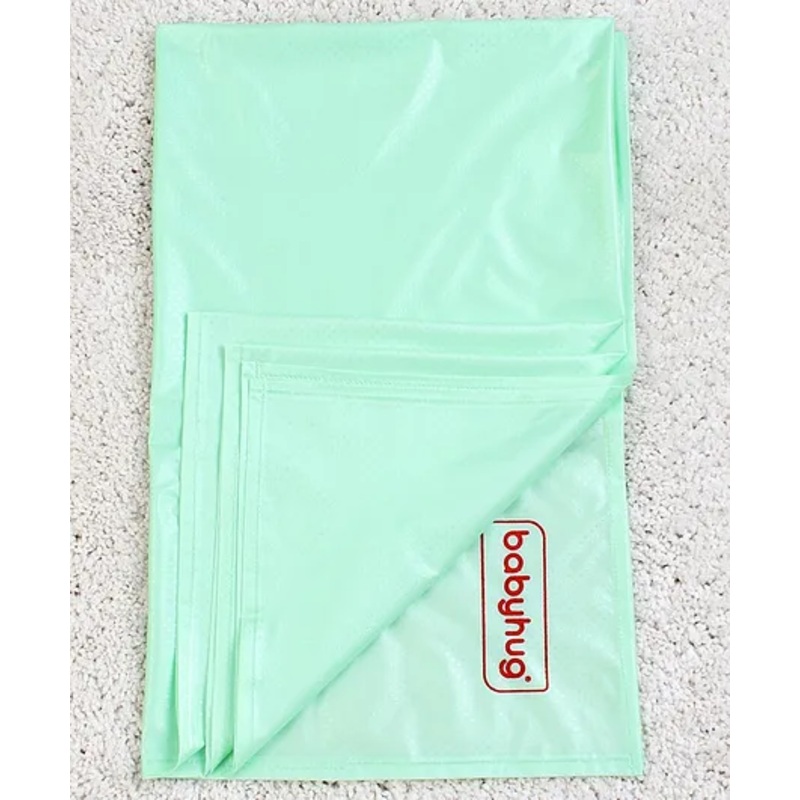 Babyhug Plastic Sheet Large Size  – Green