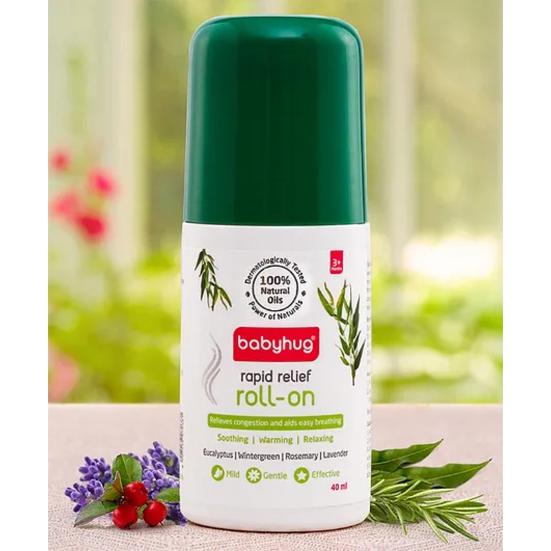 Babyhug Rapid Cold Relief Roll On – 40 ml