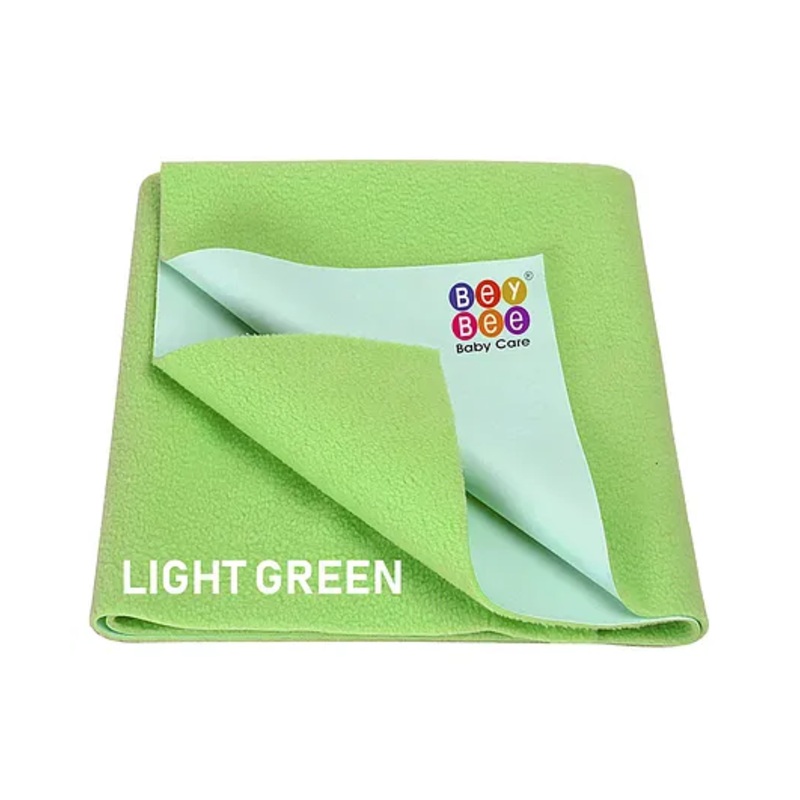 BeyBee Cotton Baby Bed Protecting Mat Small – Light Green