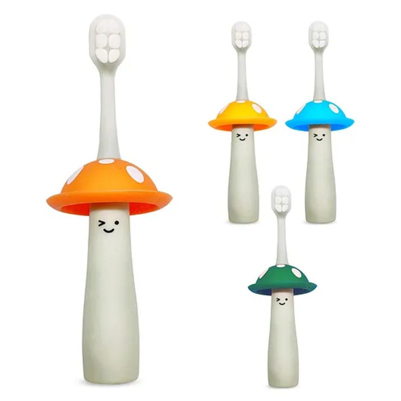 FunBlast Cartoon Design Soft Bristle Toothbrush for Kids (Random Color)