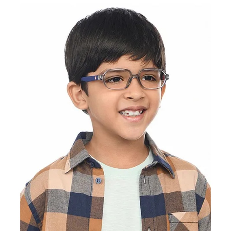 Hooper By Lenskart Hp E15974S C2 Full Rim Rectangle Mobile Phone & Computer Glasses – Grey