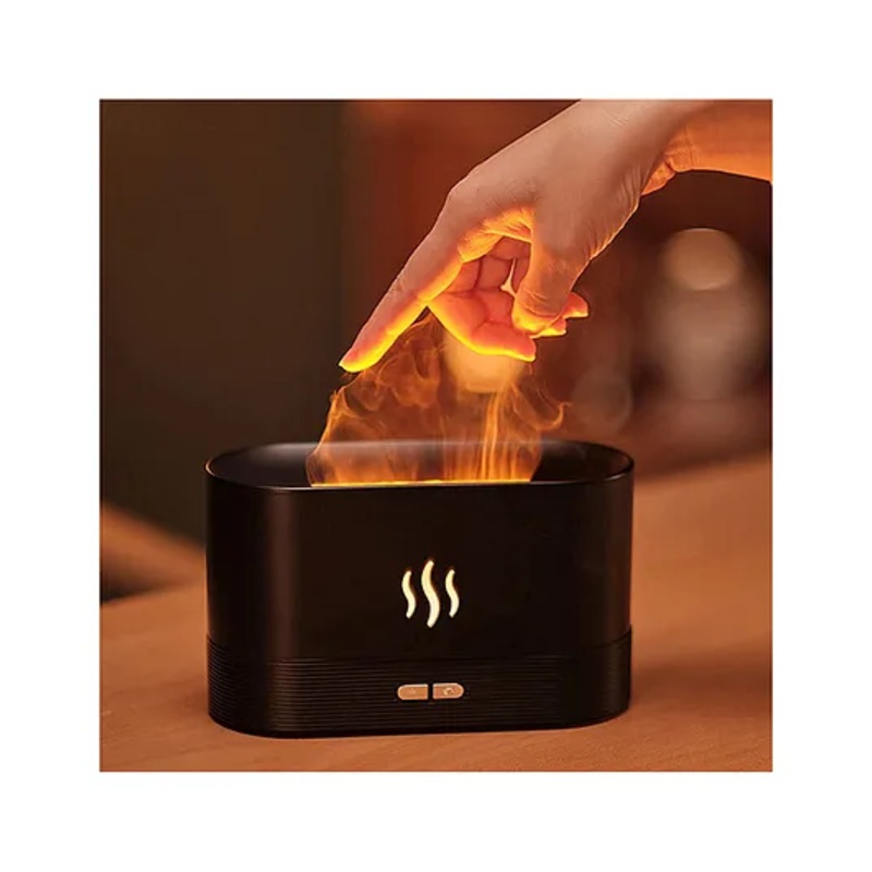 House of Aroma flame Diffuser, Cool Mist Air Humidifier for  Home, Office, Bedroom, Car 180 ml