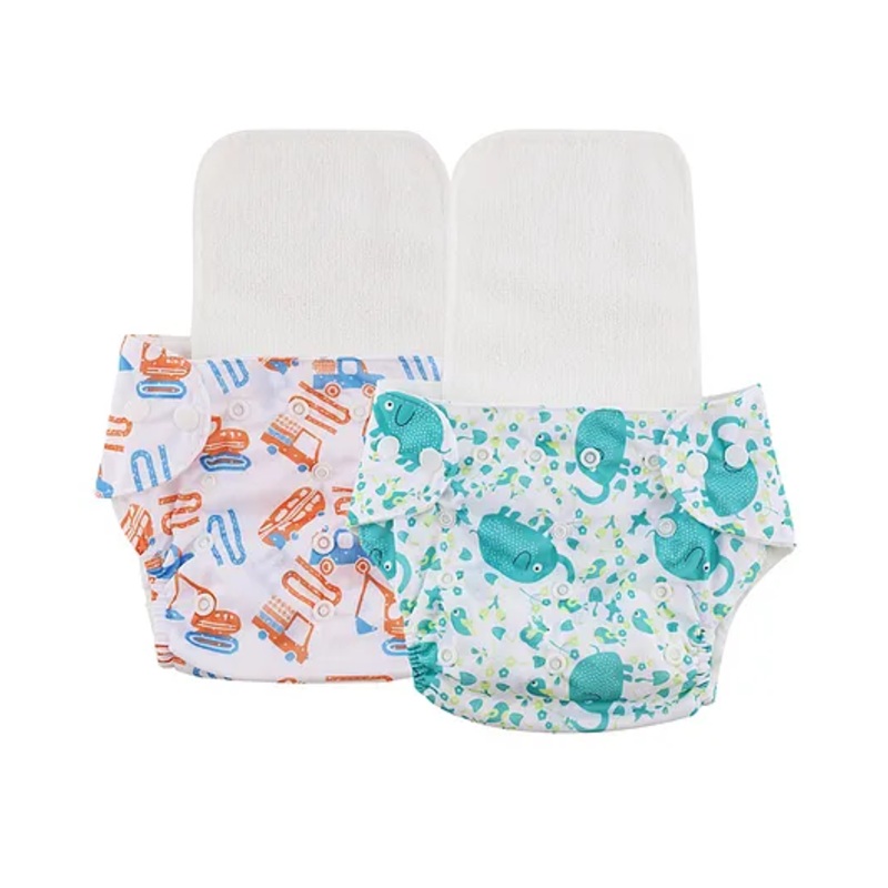 Passion Petals Freesize Cloth Diaper | Cloth diaper for babies 0 to 3 years | Washable & Reusable cloth diaper | cloth diaper insert |High Absorbent 1 Reusable Diaper 1 Insert Pack (5-18Kg)