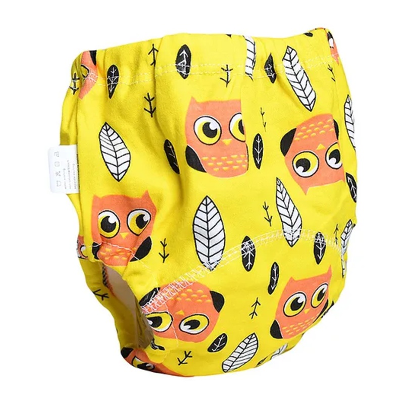 THE LITTLE LOOKERS Potty Training Pants for Babies I Reusable & Waterproof Pull up Underwear | Cloth Diaper for Babies-Yellow (2 Year – 3 Years) (Pack of 1)