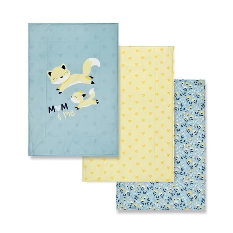 TIDY SLEEP MOM&ME Diaper Changing Mats For Baby Pack Of 3