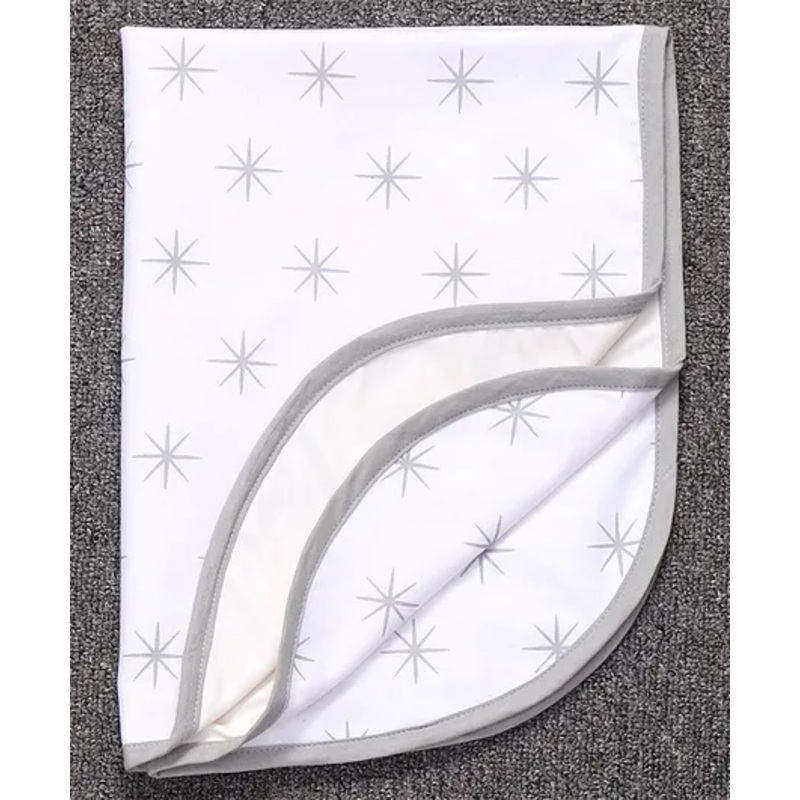 Babyhug Cotton Diaper Changing Mat Small – Grey