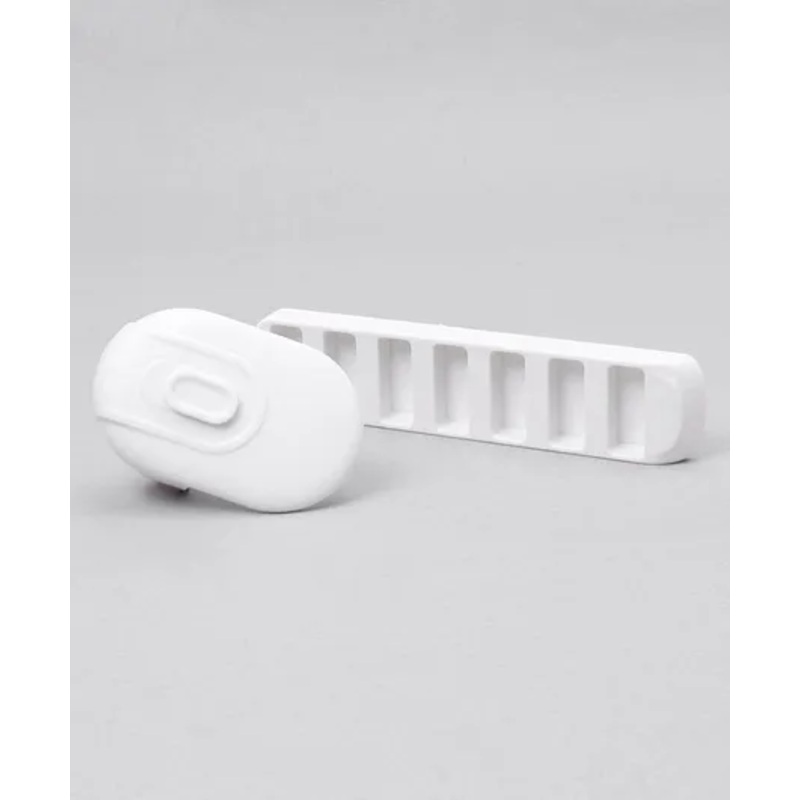 Babyhug Mirror Slide Lock – White