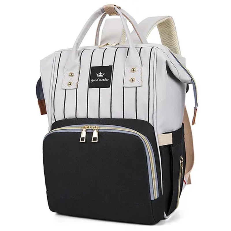 Bunie Baby Diaper Bags for Mom for Travel  Black