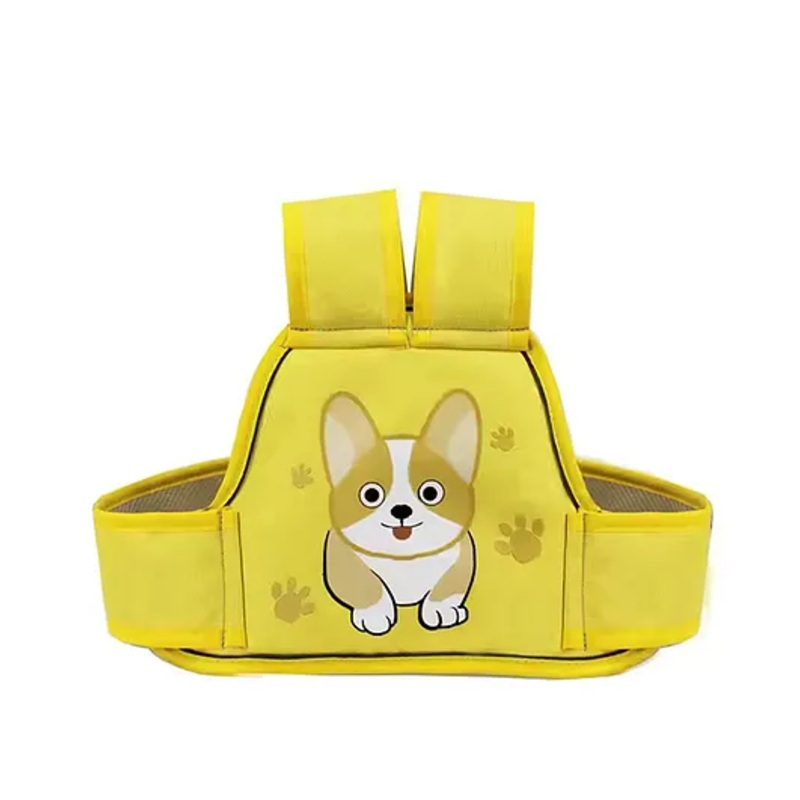 Chinmay Kids Safety Belt for Two Wheeler with Reflective Strips Adjustable Safety Harness – Yellow