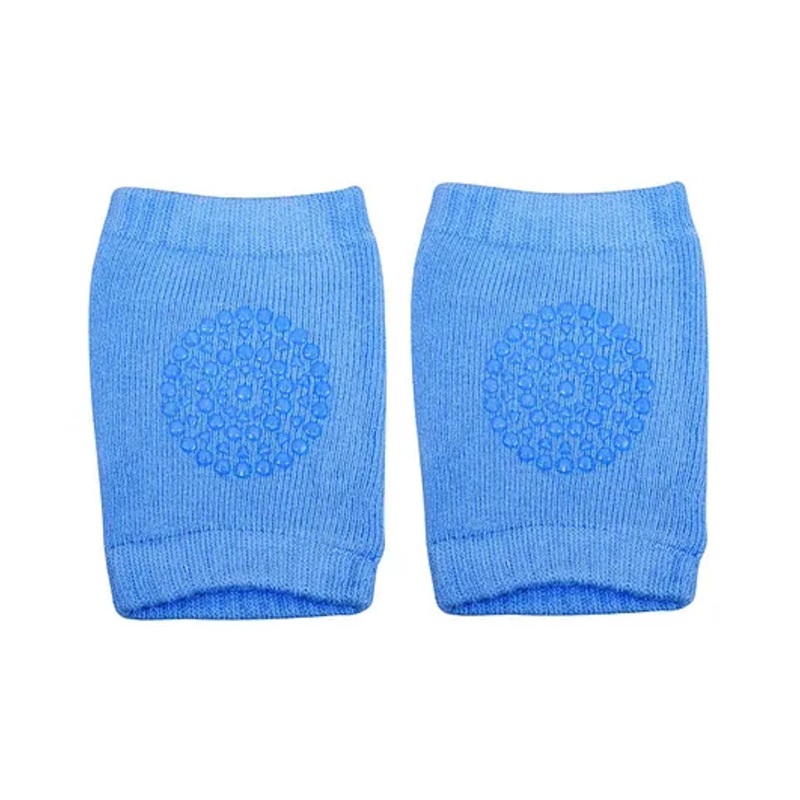 NeonateCare Anti Slip Padded Baby Knee Pad – Blue (Pack Of 1 pair)