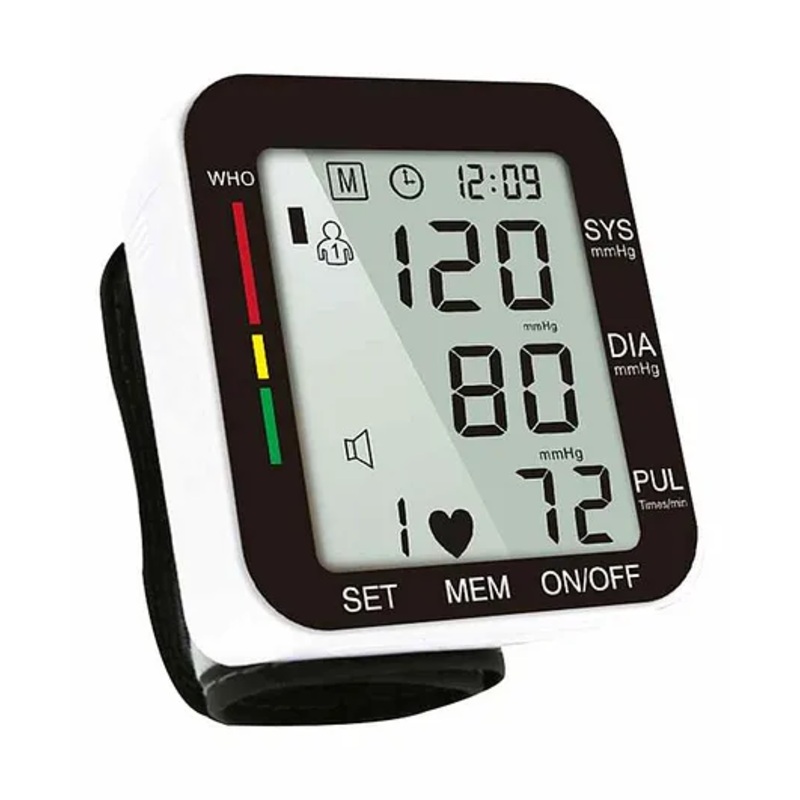 Sahyog Wellness Automatic Wrist Digital Blood Pressure Machine – White