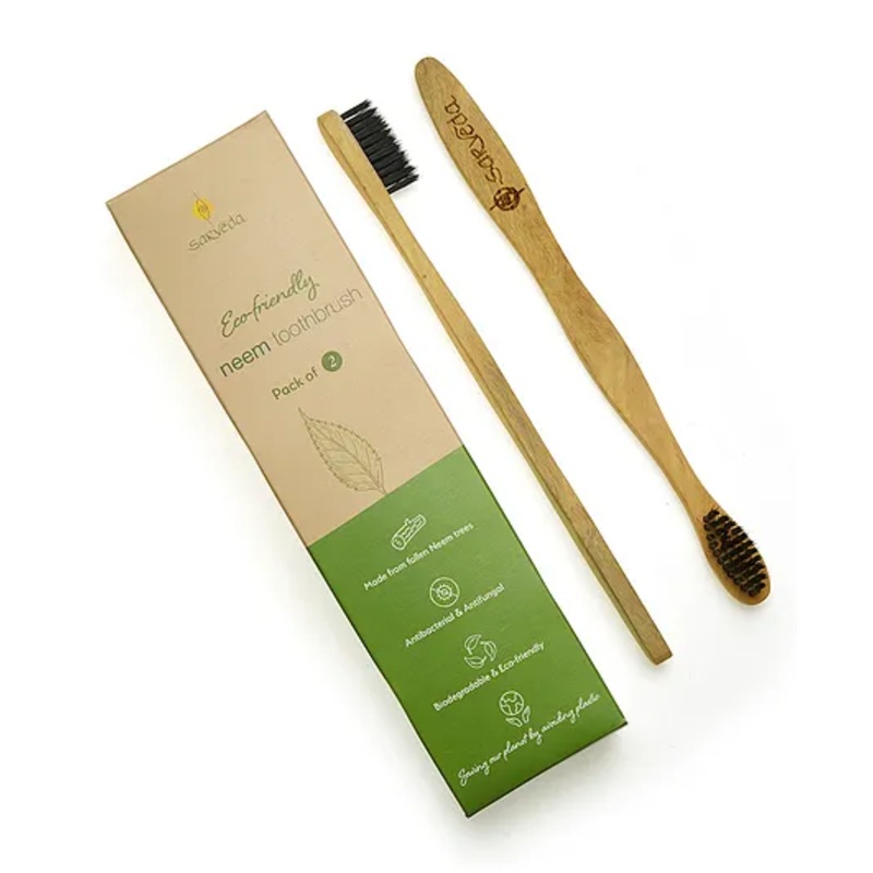 Sarveda Neem Toothbrush Pack of 2
