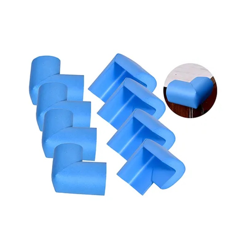The Little lookers Baby Proofing L Shaped Corner Guards Blue – Pack of 8