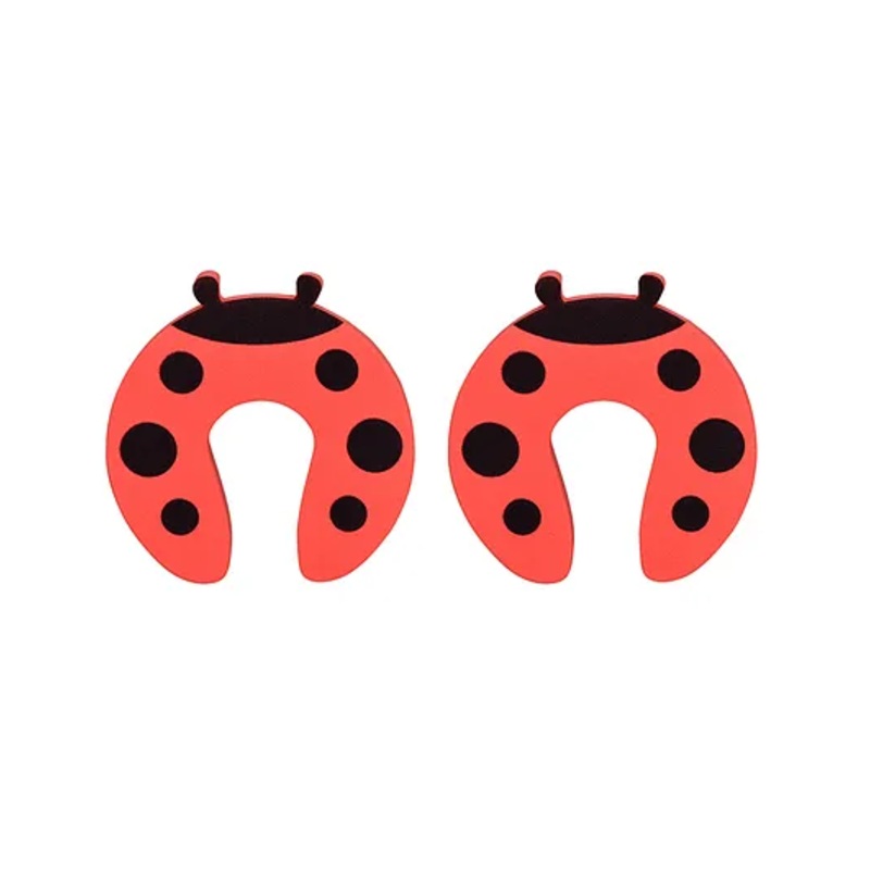 The Little Lookers Door Stopper Ladybug Design Red – Pack of 2