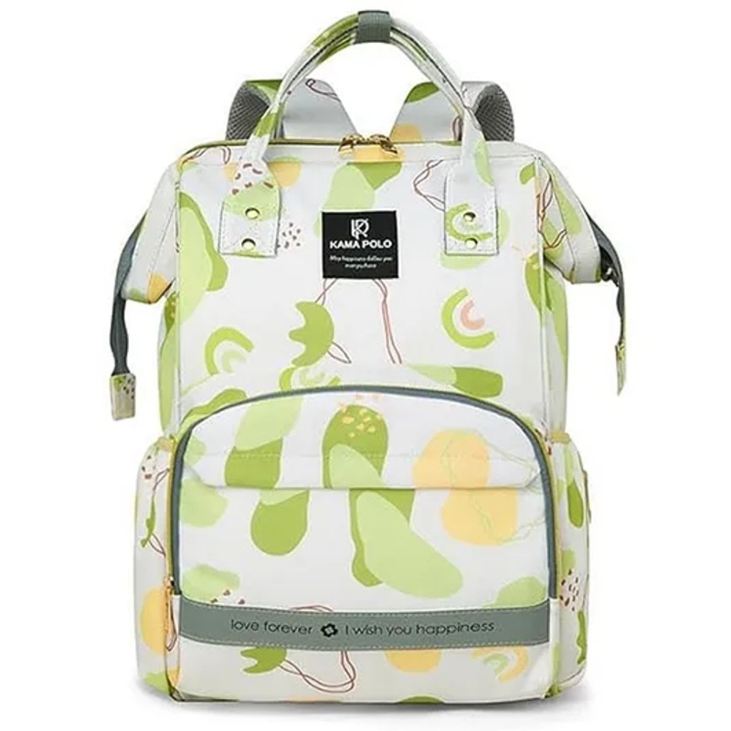 Winnies All-in-One Baby Diaper Bag Backpack Green