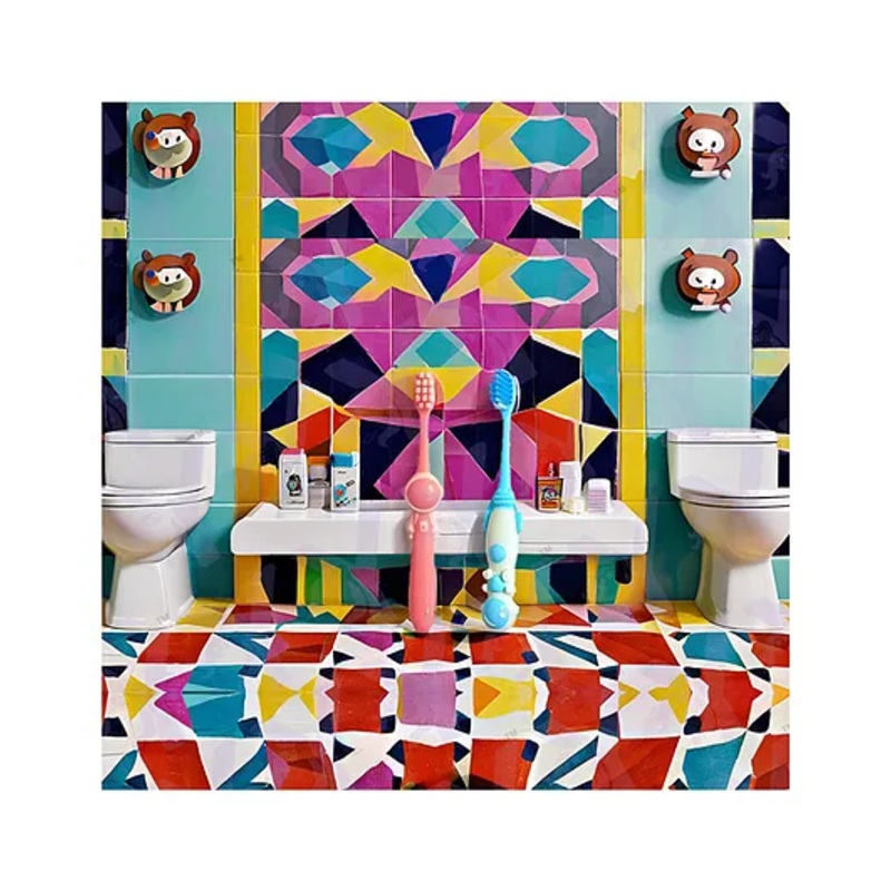 Yunicorn Max Astronaut & Robot Kids Toothbrush with Protective Lid Cover Combo – Colour may vary