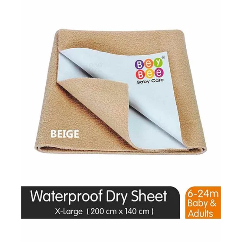 BeyBee Quick Dry Waterproof Protector Dry Sheet Extra Large – Beige