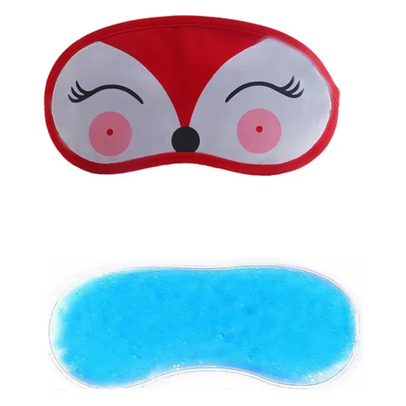 Jenna RedDeer Printed Sleeping Eye Mask With cooling Gel