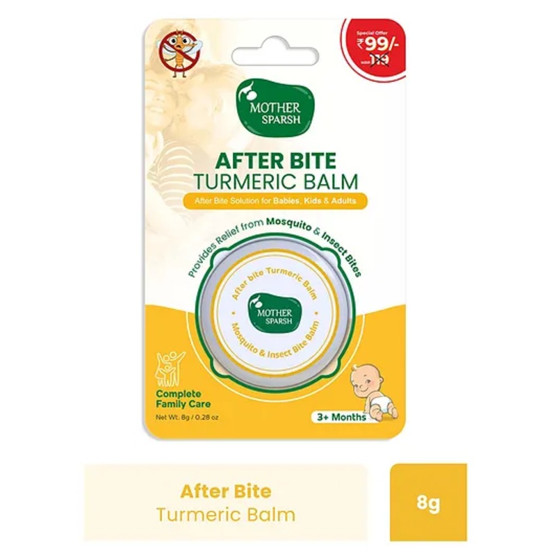 Mother Sparsh Afterbite Turmeric Balm – 8 g
