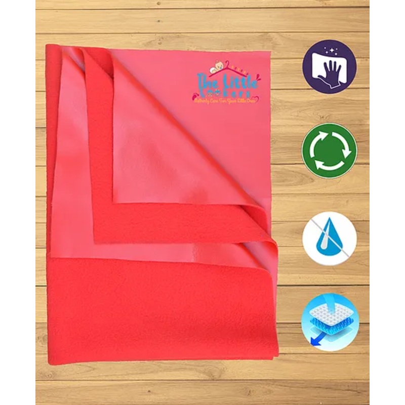 The Little Lookers Baby Dry Sheet Medium – Red